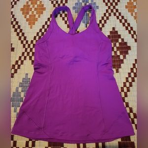 **💥4 for $50** Lululemon Tank. Fuchsia Color. Sz 6. EUC